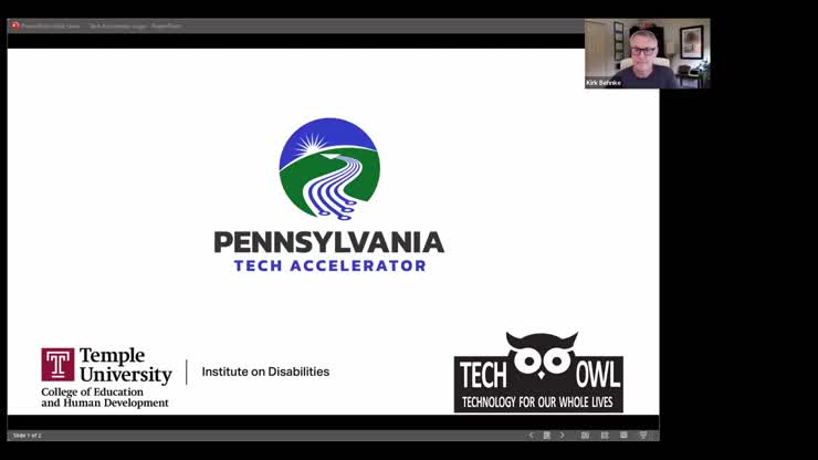 PA Tech Accelerator: Tools for Vision