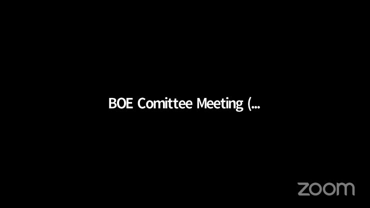 BOE Committee Meeting - Policy 6/17/24