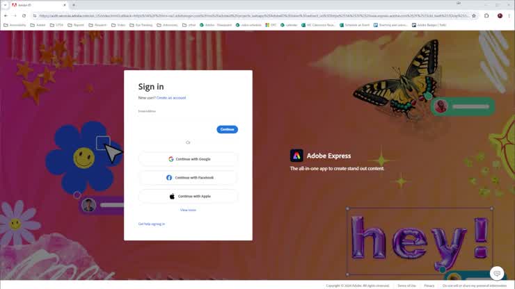 How to build an Adobe Express Page
