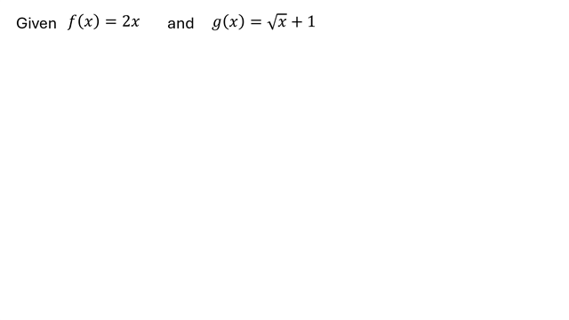 Composite Functions Part 5