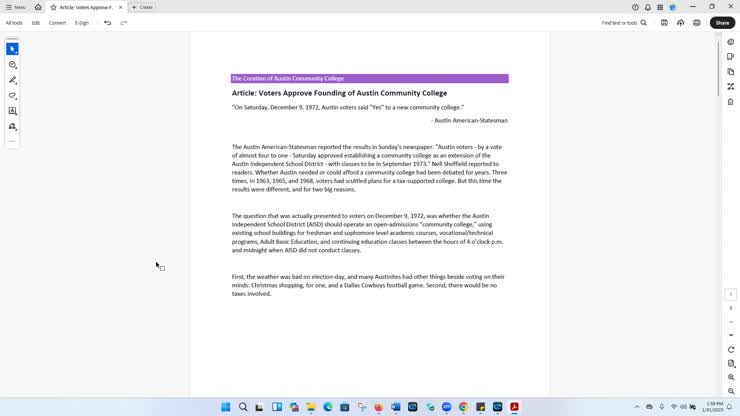 PDF Accessibility: Table without Header