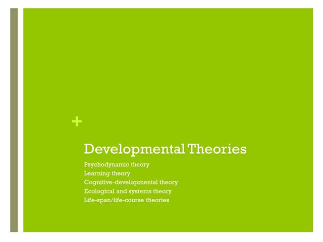 1.1 Study of Human Development