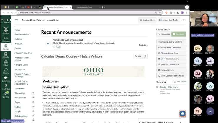 Customizing Your Course Template