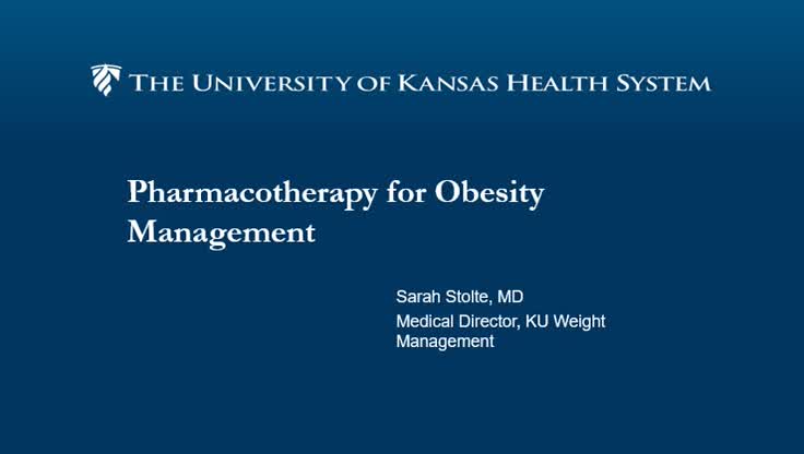 Pharmacotherapy for Obesity Management