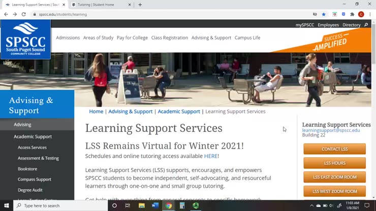 Learning Support Services overview