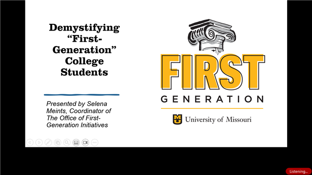 Demystifying First-Generation College Students