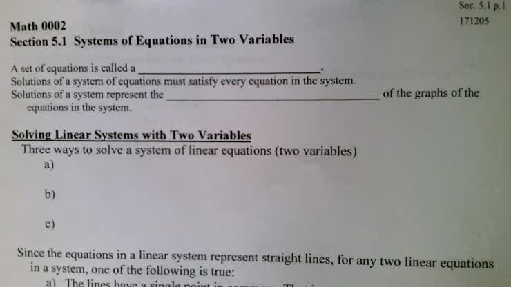 Section 5.1