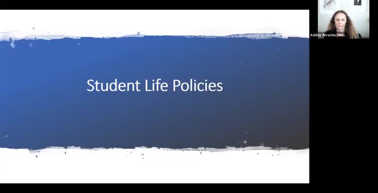 Student Life Policies Overview