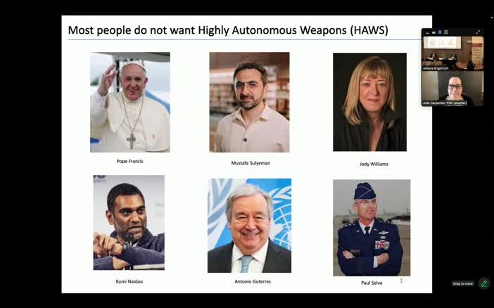 Autonomous Weapons Panel (CK-106064)