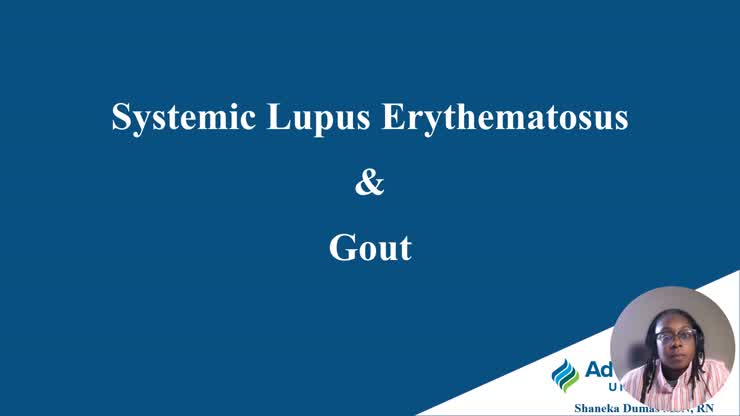 SLE and Gout Pre-recorded lecture