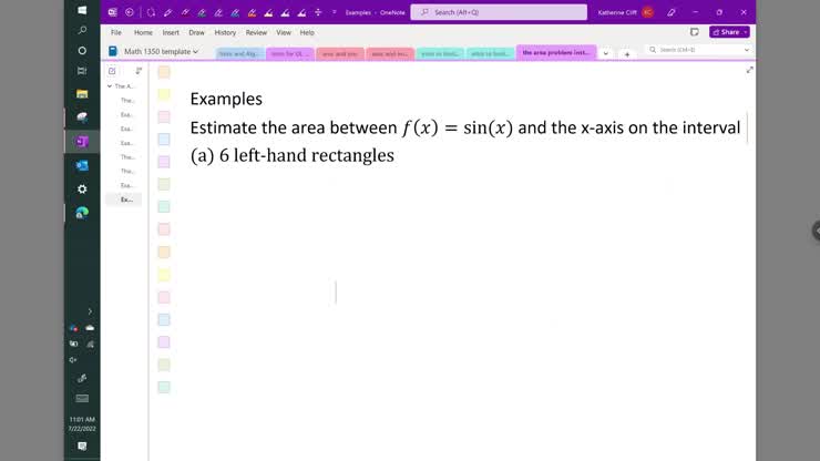 left hand rectangles example