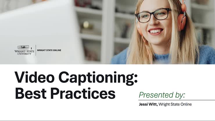 Video Captioning Best Practices