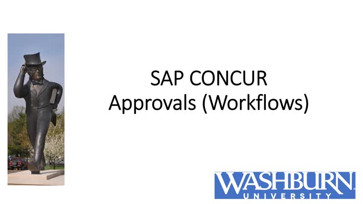 Concur Approvals (Workflow)