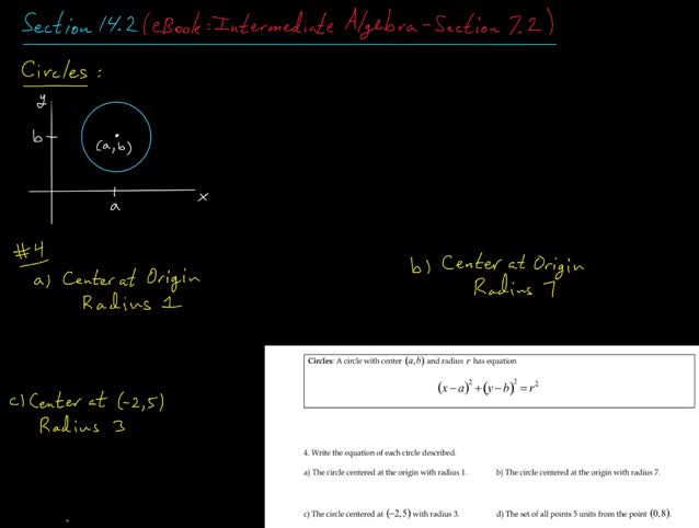 Systems - Circles and #4