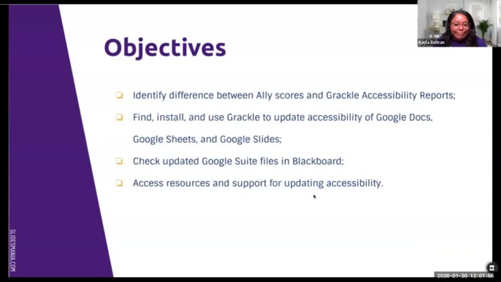 Google Workspace Accessibility: Docs & Slides [DE Accessibility Series ...