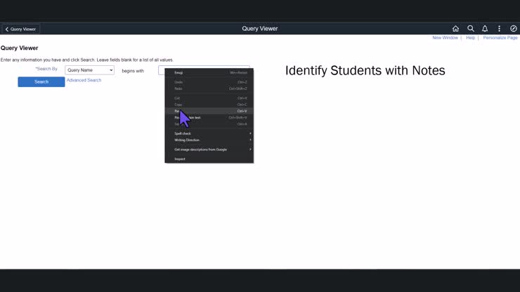 Remove the Note from the Student Record - No Audio