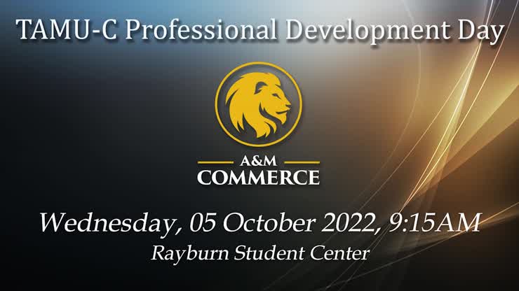 2022 Professional Development Day Keynote