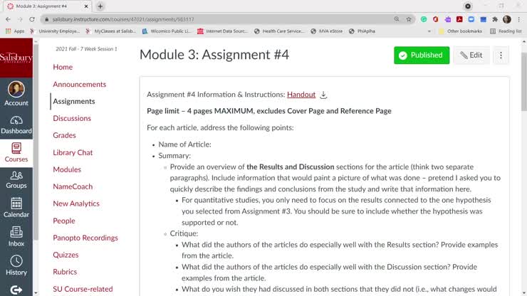 Assignment 4 Overview