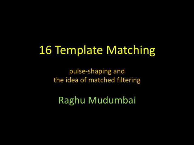 16 Template Matching