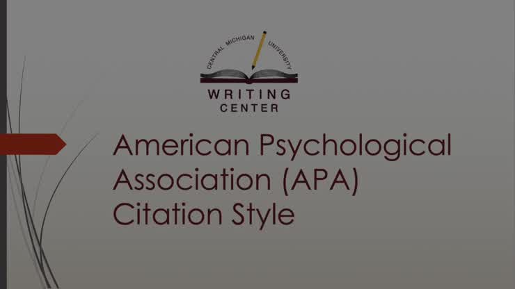 APA Style Short Guide