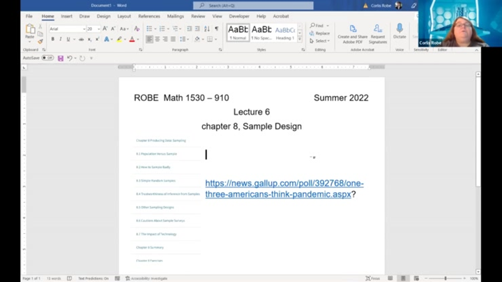 Nodes Robe Math Lecture 6 Robe's MATH-1530