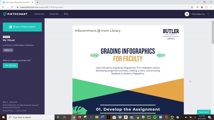 Grading Infographics (For Faculty)