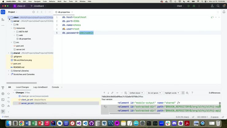 CS 240 - Modify Your Client Code