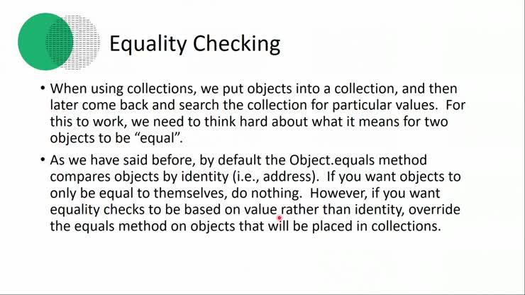 C S 240 - Java Collections - Using Collections Correctly