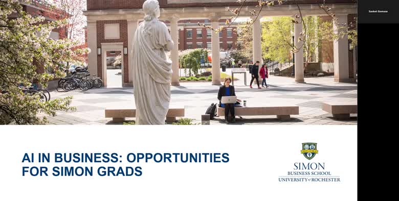 AI in Business: Opportunities for Simon Grads