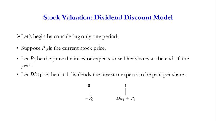 PROBLEM SOLVING: DDM- 1 period-Multiple Periods-Zero Growth-Constant Growth