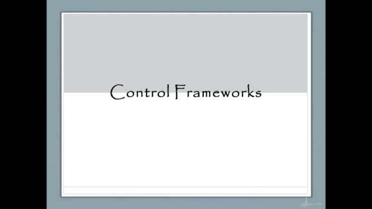 CONTROL 2 - Control Frameworks
