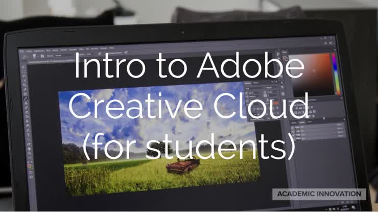 Intro to Adobe Creative Cloud (for students)