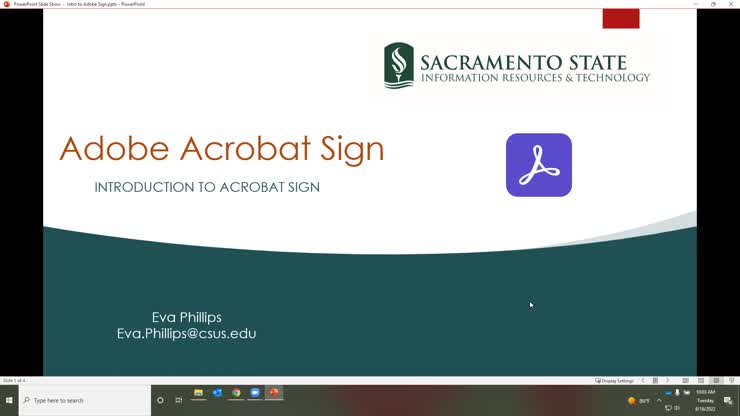 Acrobat Sign Basic User Training_08172022