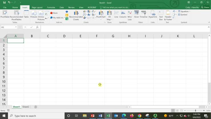 Math 115 Excel Project 1