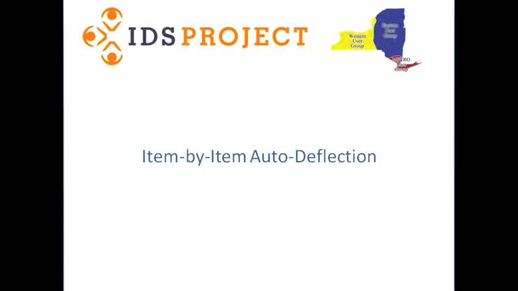 Item-by-item Auto-Deflection
