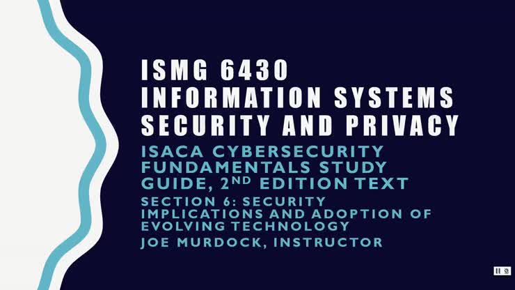 Section 6 Lecture