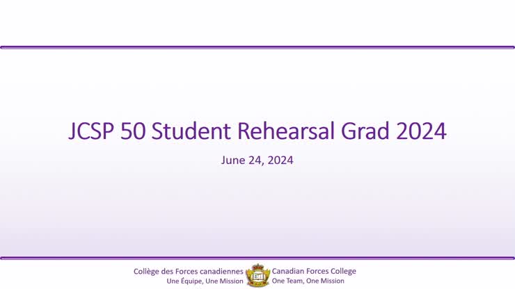 JCSP Grad Dress Rehearsal 24.6.24