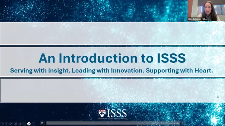 ISSS Overview for International Students