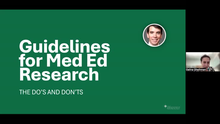 Guidelines for Med ED Research: The Do's and Don'ts