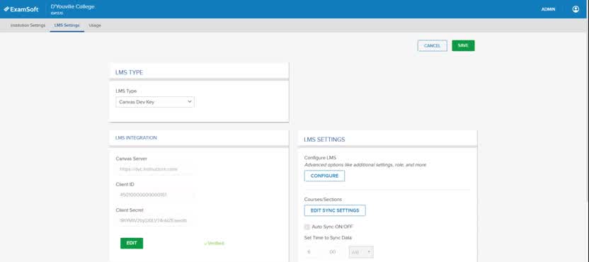 ExamSoft Issue Synching