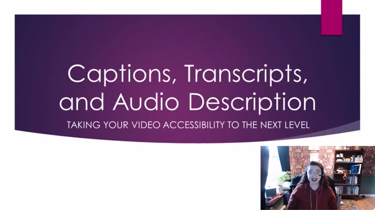 DOLS2023 Captions, Transcripts and Audio Description
