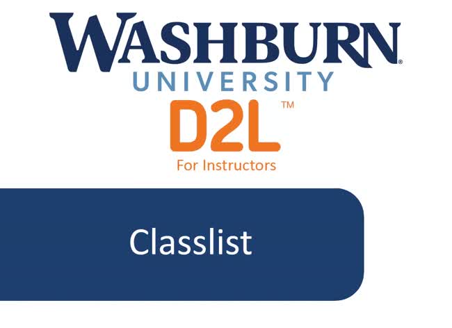 Instructor Classlist