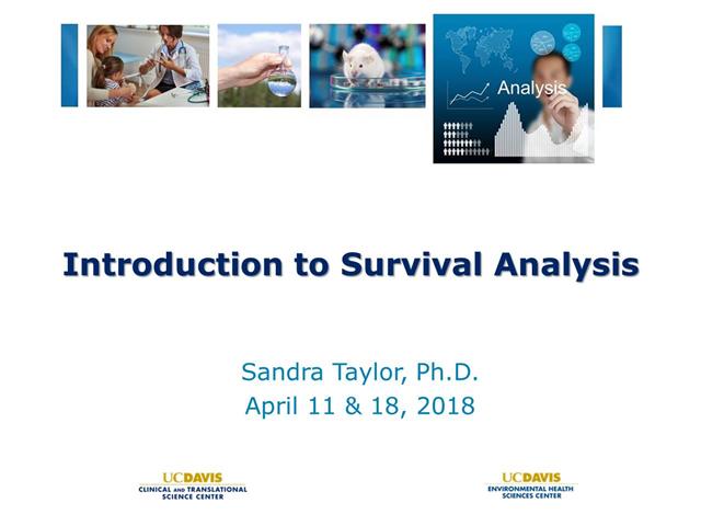 Applied Statistics - Introduction to Survival Analysis