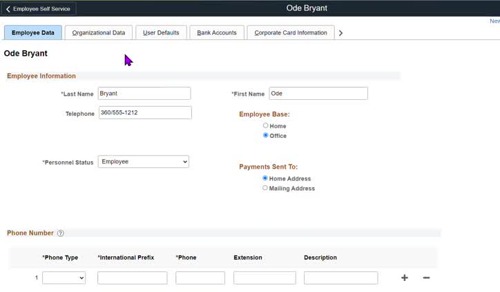 EX_Viewing or Modifying User Defaults - No Audio
