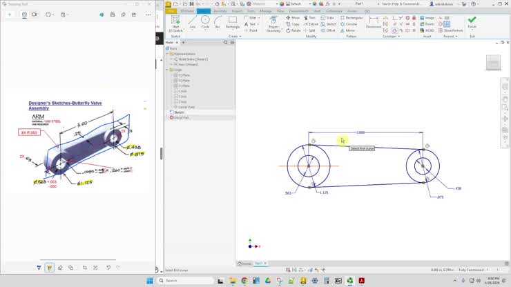 ARM SYMMETRIC PART TO COMPLETION