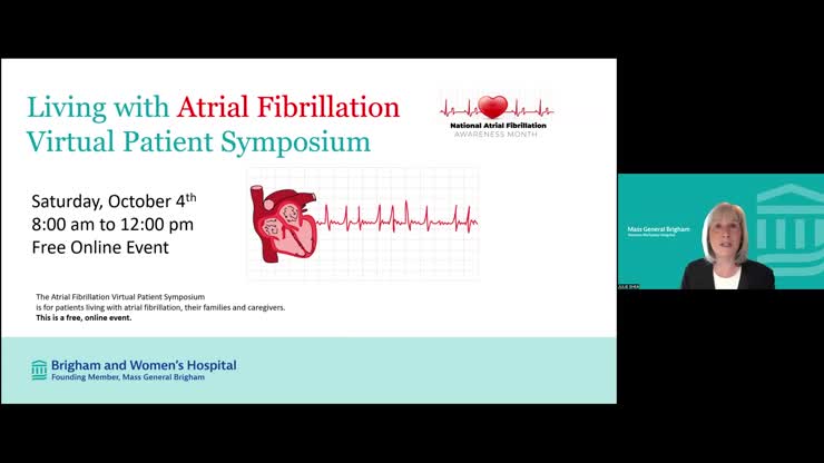 Living with Atrial Fibrillation Virtual Patient Symposium
