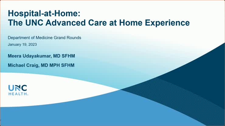 2223 Medicine Grand Rounds on 1/19/2023 (Thu)