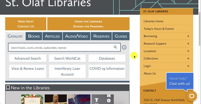 Search for Magazine Articles in Databases