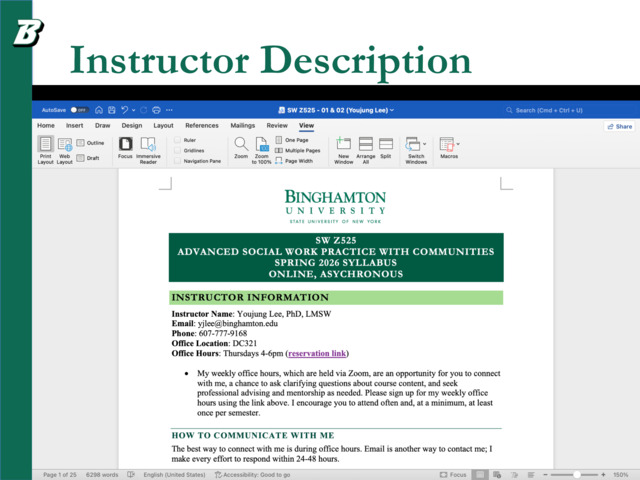 Assignment Review (Spring 26)