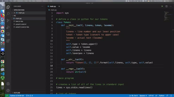 Lecture 15 - Getting Started with PLY